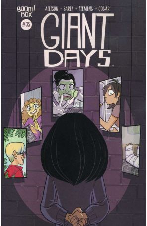 Giant Days 35 published by Boom! with cover art by Max Sarin