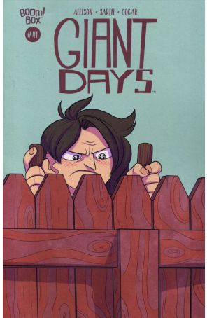 Giant Days 41 published by Boom! with cover art by Max Sarin
