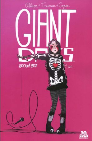 Giant Days 6 published by Boom! with cover art by Lissa Treiman