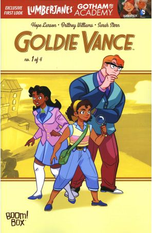 Goldie Vance 1 published by Boom! with cover art by Brittney Williams