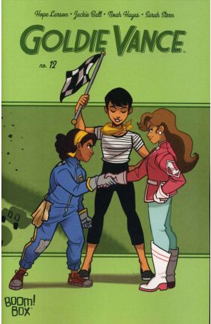 Goldie Vance 12 published by Boom! with cover art by Kassandra Heller