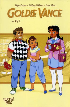 Goldie Vance 2 published by Boom! with cover art by Brittney Williams