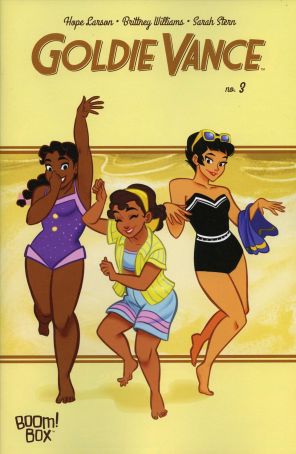 Goldie Vance 3 published by Boom! with cover art by Brittney Williams
