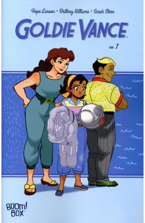 Goldie Vance 7 published by Boom! with cover art by Brittney Williams