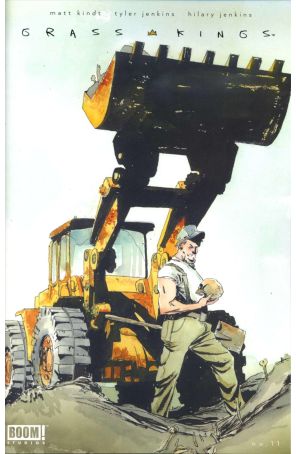 Grass Kings 11 published by Boom! with cover art by Tyler Jenkins