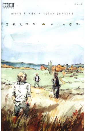 Grass Kings 5 published by Boom! with cover art by Tyler Jenkins