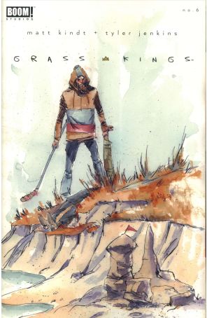 Grass Kings 6 published by Boom! with cover art by Tyler Jenkins