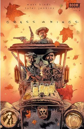 Grass Kings 8B published by Boom! with cover art by Troy Nixey