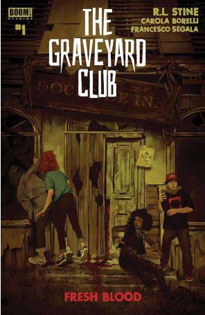 The Graveyard Club: Fresh Blood 1A published by Boom! with cover art by Miguel Mercado