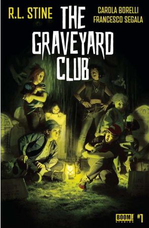 The Graveyard Club 1A published by Boom! with cover art by Miguel Mercado