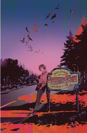 The Graveyard Club 1C published by Boom! with cover art by Dan Mora