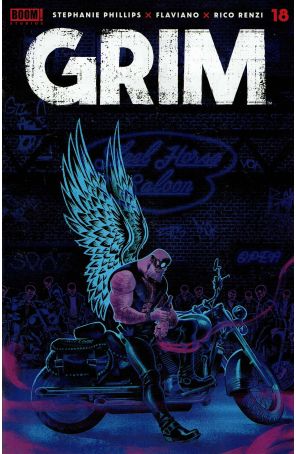 Grim 18A published by Boom! with cover art by Flaviano