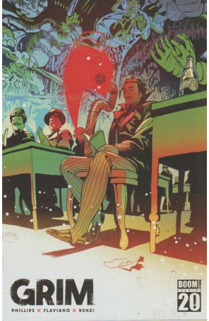 Grim 22B published by Boom! with cover art by Baldemar Rivas