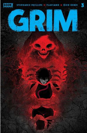 Grim 3 (2nd) published by Boom! with cover art by Flaviano