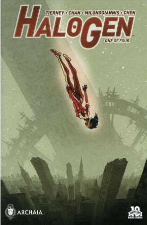 Halogen 1 published by Archaia with cover art by Afu Chan