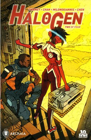 Halogen 2 published by Archaia with cover art by Afu Chan