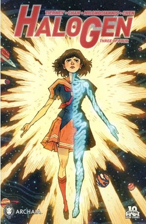 Halogen 3 published by Archaia with cover art by Afu Chan