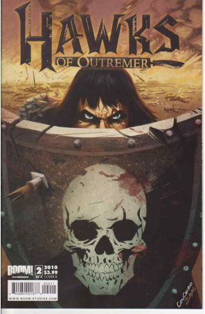Hawks Of Outremer (Robert E. Howard's) 2B published by Boom! with cover art by Damian Couceiro