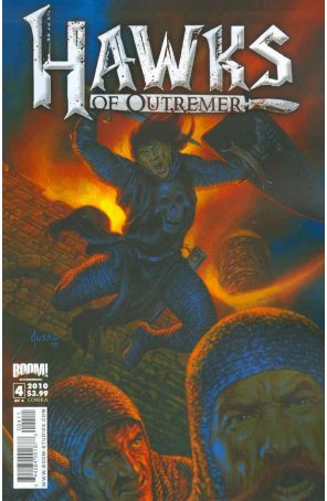 Hawks Of Outremer (Robert E. Howard's) 4A published by Boom! with cover art by Joe Jusko