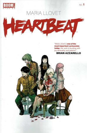 Heartbeat 1 published by Boom! with cover art by Maria Llovet