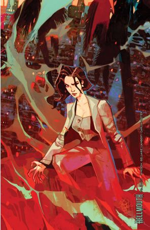 Hellmouth 3B published by Boom! with cover art by Jakub Rebelka