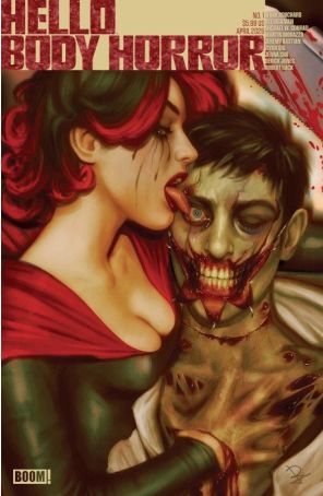 Hello Body Horror 1A published by Boom! with cover art by Rebeca Puebla