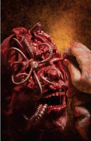 Hello Body Horror 1E published by Boom! with cover art by Aaron Campbell
