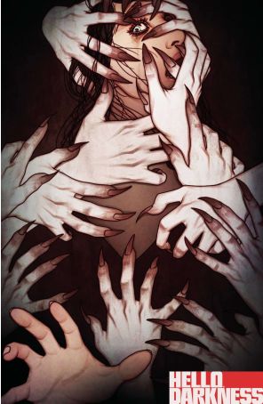 Hello Darkness 1B published by Boom! with cover art by Jenny Frison