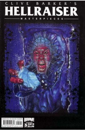 Hellraiser Masterpieces 5 published by Boom! with cover art by Kevin O’Neill