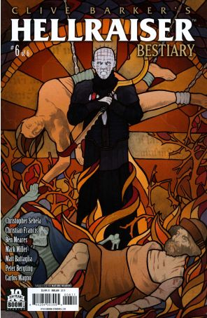 Hellraiser: Bestiary 6 published by Boom! with cover art by Conor Nolan