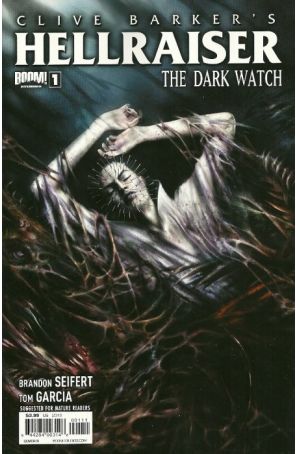 Hellraiser: Dark Watch 1B published by Boom! with cover art by Nick Percival