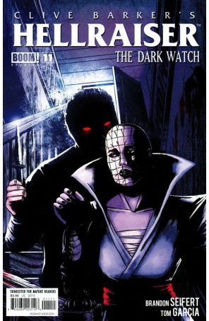 Hellraiser: Dark Watch 11 published by Boom! with cover art by Sami Makkonen