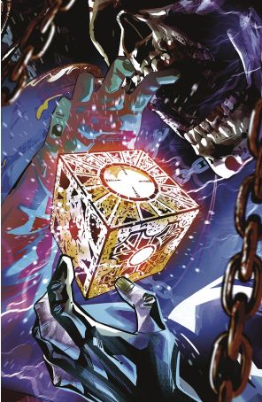 Hellraiser: Resurrections-New Wounds 1D published by Boom! with cover art by Federico Sabbatini