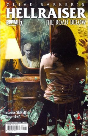 Hellraiser: The Road Below 1A published by Boom! with cover art by Tim Bradstreet