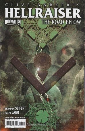 Hellraiser: The Road Below 2A published by Boom! with cover art by Tim Bradstreet