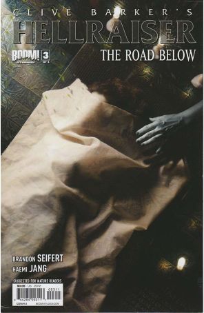 Hellraiser: The Road Below 3A published by Boom! with cover art by Tim Bradstreet