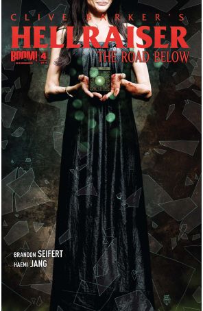 Hellraiser: The Road Below 4A published by Boom! with cover art by Tim Bradstreet