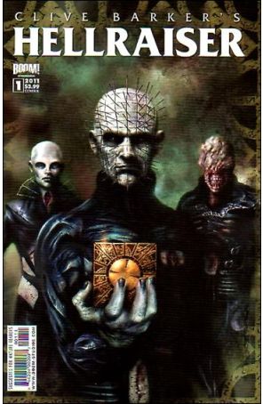Hellraiser 1B published by Boom! with cover art by Nick Percival