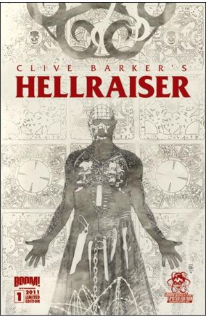 Hellraiser 1D published by Boom! with cover art by Tim Bradstreet