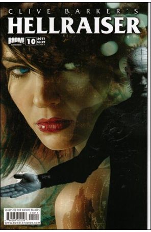 Hellraiser 10B published by Boom! with cover art by Tim Bradstreet