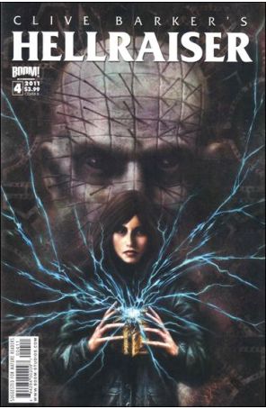 Hellraiser 4B published by Boom! with cover art by Nick Percival