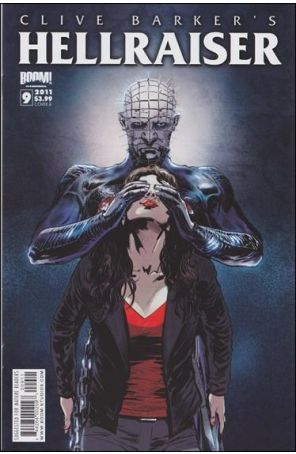 Hellraiser 9B published by Boom! with cover art by Stephen Thompson