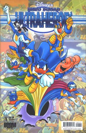 Hero Squad (Disney's) 1A published by Boom! with cover art by Magic Eye Studios