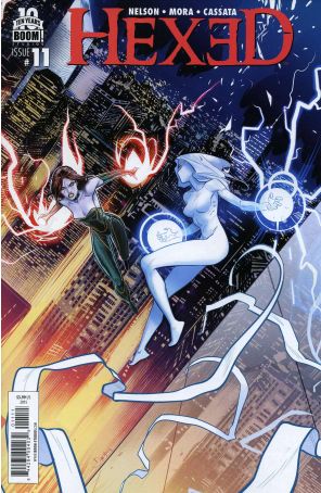 Hexed (2nd Series) 11 published by Boom! with cover art by Dan Mora