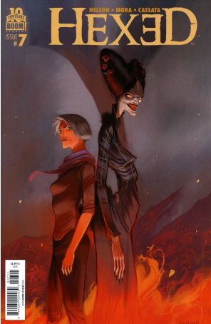 Hexed (2nd Series) 7 published by Boom! with cover art by Dan Mora