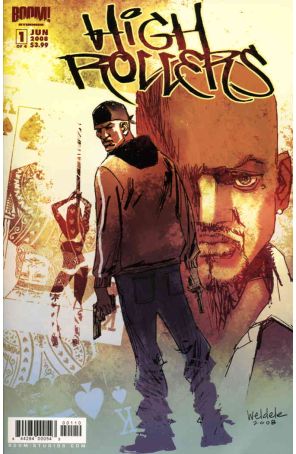 High Rollers 1 published by Boom! with cover art by Brett Weldele