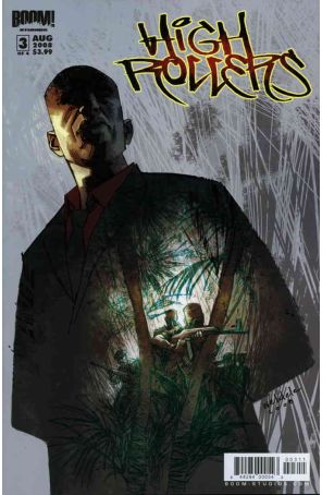 High Rollers 3 published by Boom! with cover art by Brett Weldele