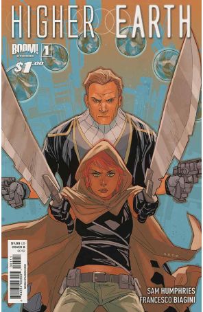 Higher Earth 1B published by Boom! with cover art by Phil Noto