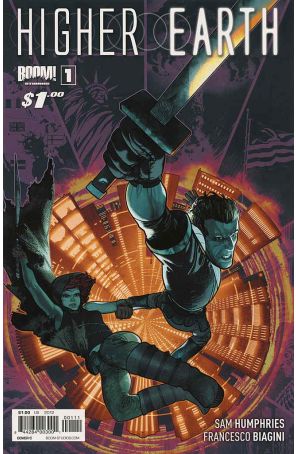 Higher Earth 1C published by Boom! with cover art by Frazer Irving