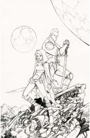 Higher Earth 1G published by Boom! with cover art by Joe Benitez